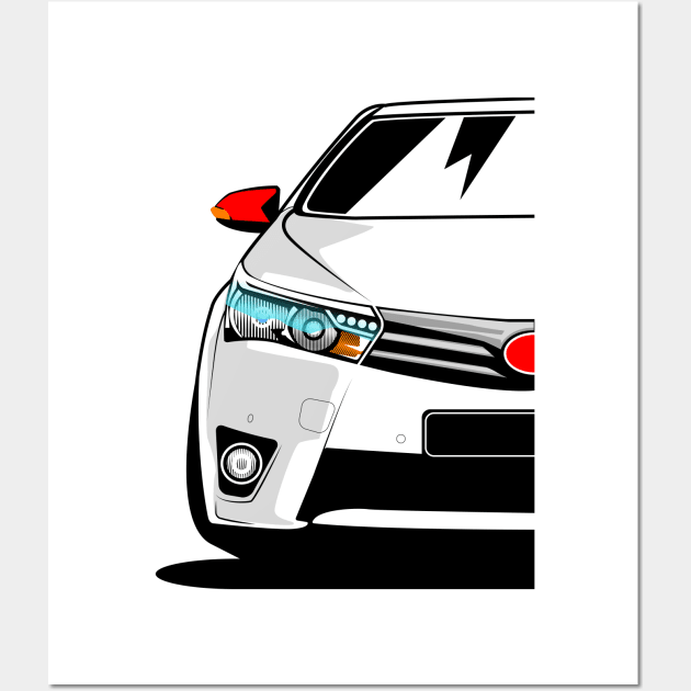 Corolla Altis 2014 Wall Art by gaplexio